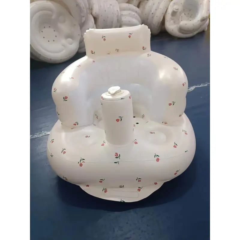 The Cloud Seat — Inflatable Baby Chair for Dining & Bath