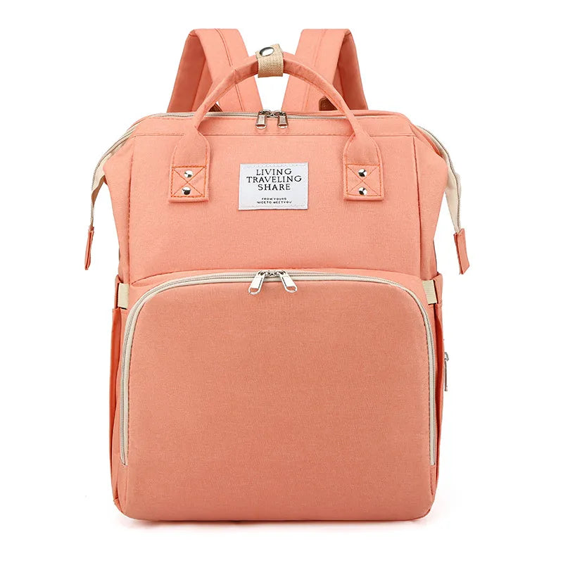 The Maison Mama Bag — Large-Capacity Luxury Diaper Backpack