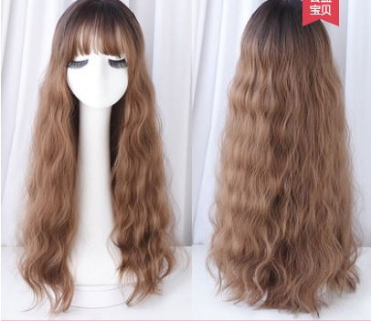 Cornwave Long Curly Wigs for Women