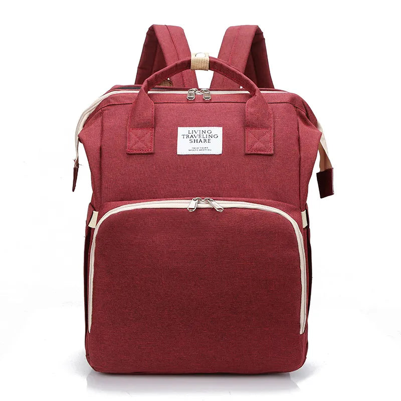 The Maison Mama Bag — Large-Capacity Luxury Diaper Backpack