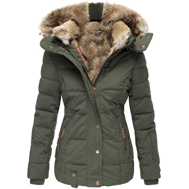 The Luxe Faux Fur Puffer Jacket — Winter Warmth, Elevated