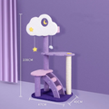 The Feline Palace — Luxury Multi-Tier Cat Tree & Scratching Platform