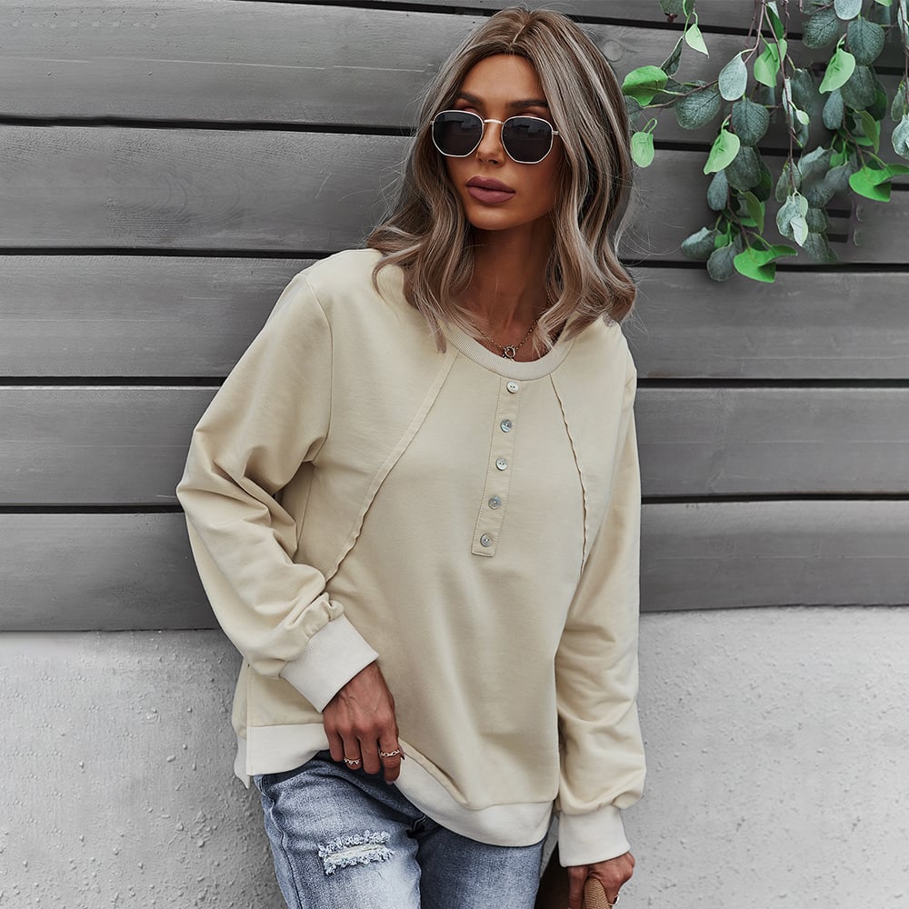 The Signature Knit Pullover — Effortless Elegance for Her