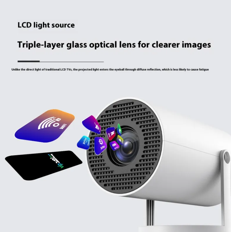 The Cinematic Projector — Portable Smart Home Projector