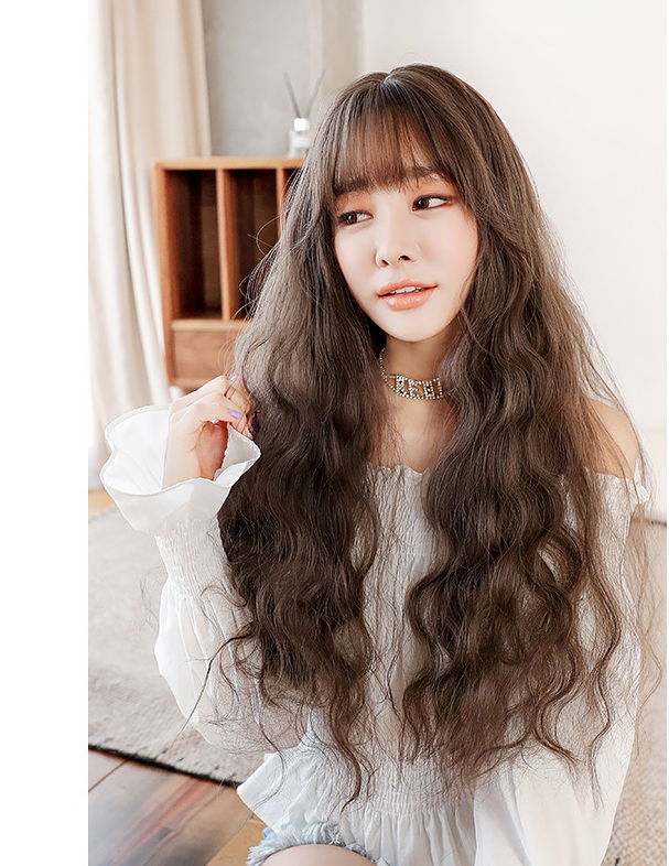 Cornwave Long Curly Wigs for Women