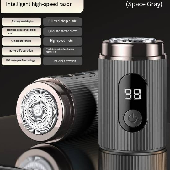 The Precision Shaver — Rechargeable Mini Electric Grooming Tool
