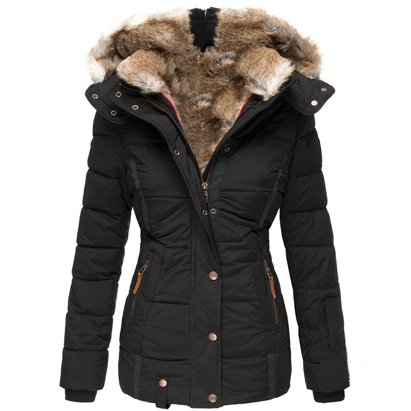 The Luxe Faux Fur Puffer Jacket — Winter Warmth, Elevated