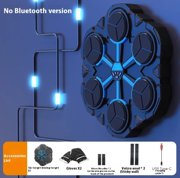 The Champion Target — Bluetooth Boxing Trainer with Music & LED