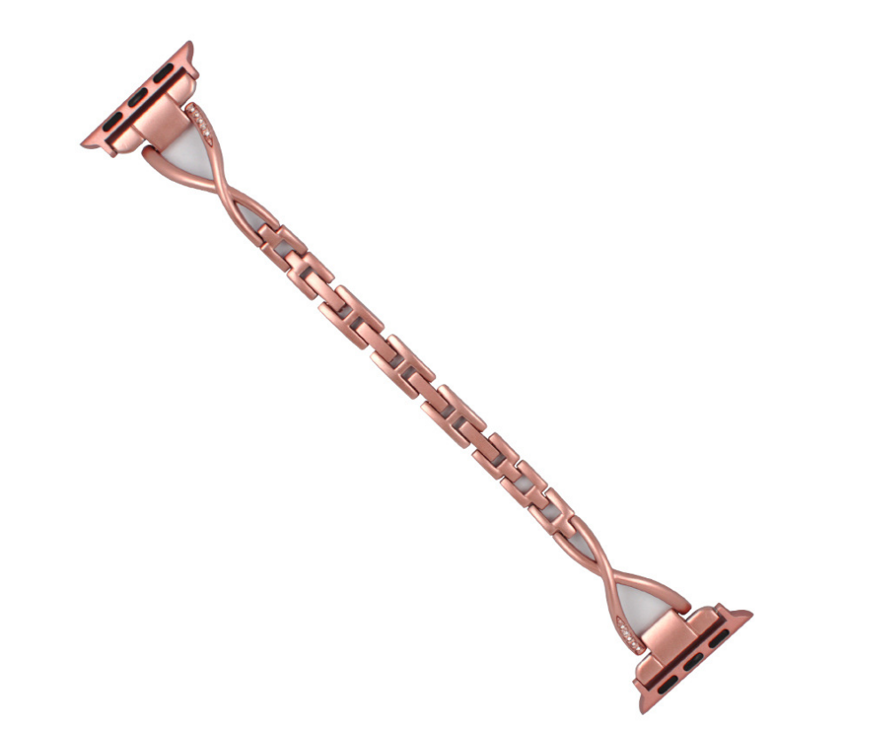 The Diamond Link Band — X-Type Stainless Steel Apple Watch Band