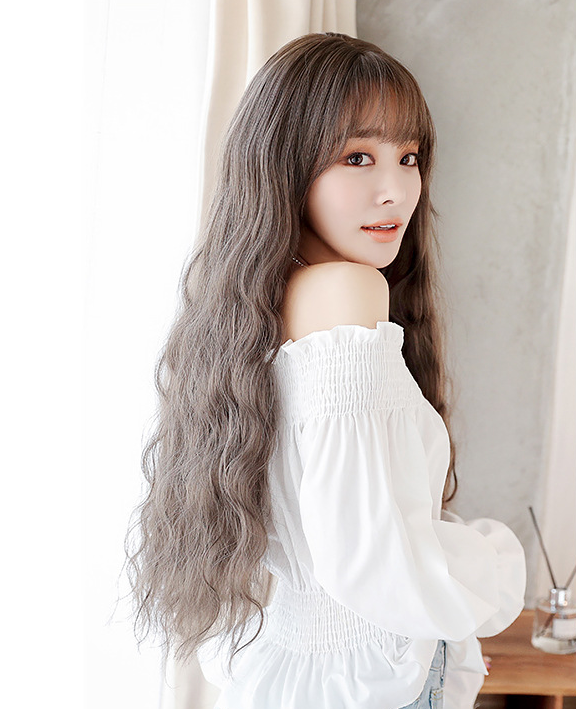 Cornwave Long Curly Wigs for Women