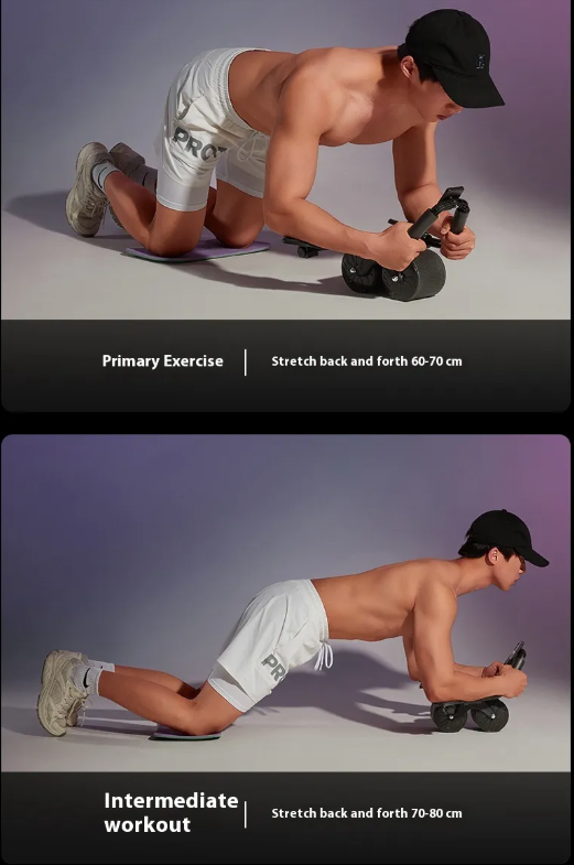 The Ab Wheel Pro — Automatic Rebound Core Trainer