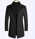 The Refined Wool Overcoat — Slim-Fit Luxury Outerwear for Men
