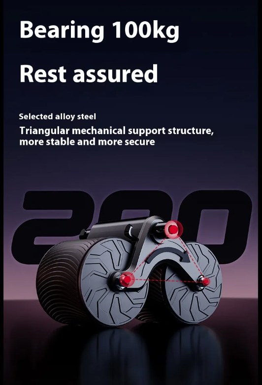 The Ab Wheel Pro — Automatic Rebound Core Trainer