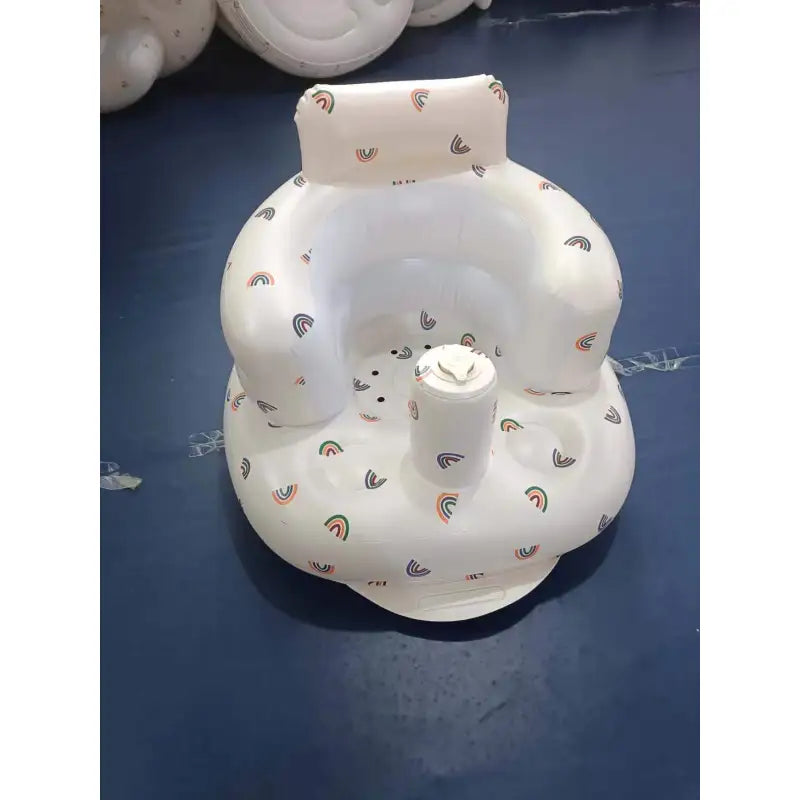 The Cloud Seat — Inflatable Baby Chair for Dining & Bath