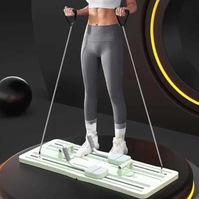 The Glide Board — Compact Pilates Sliding Board for Full-Body Training
