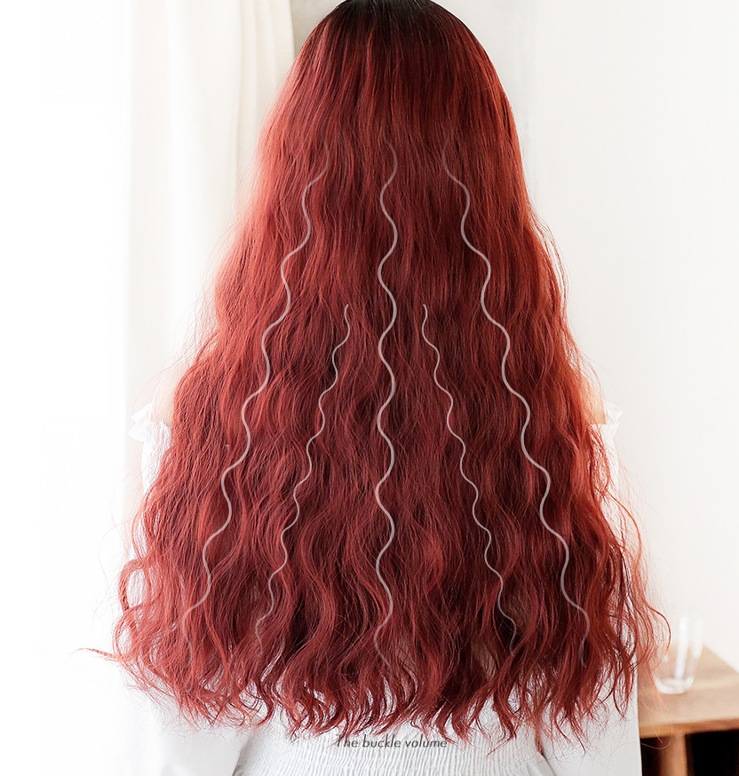 Cornwave Long Curly Wigs for Women