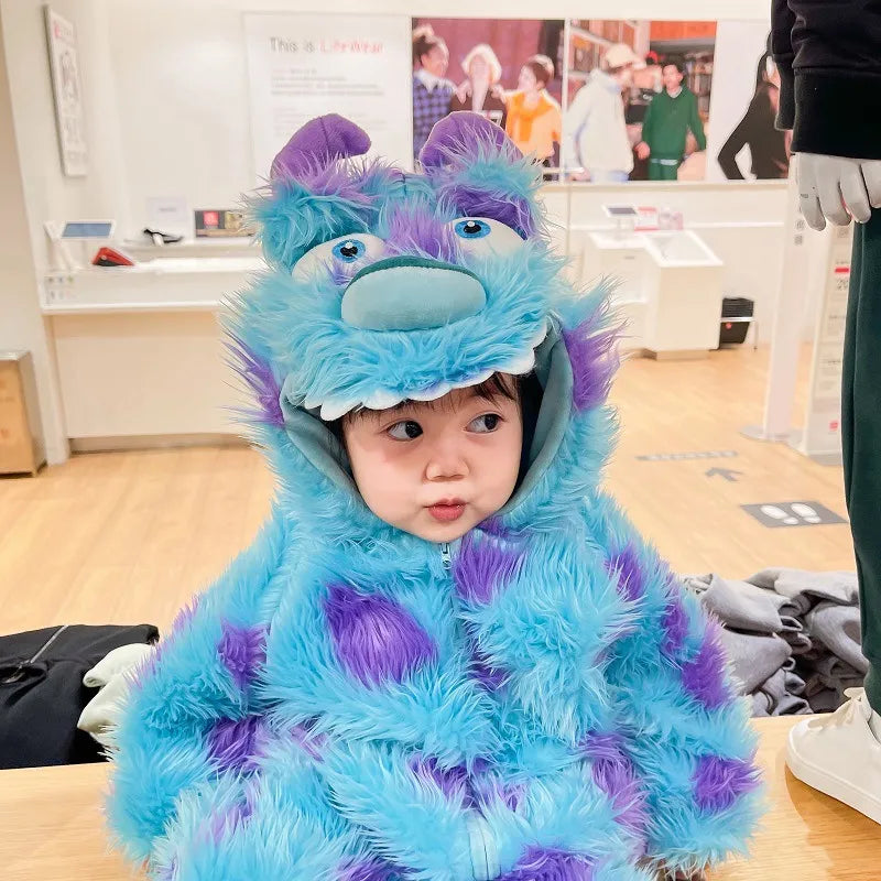 The Little One Romper — Hooded Animal Baby Jumpsuit