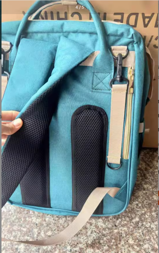 The Maison Mama Bag — Large-Capacity Luxury Diaper Backpack