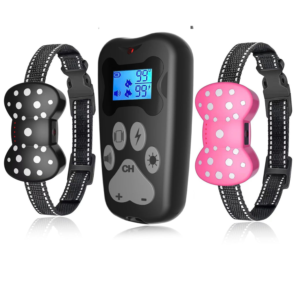 The ProTrain Collar — Rechargeable Remote Dog Training Collar for 2 Dogs