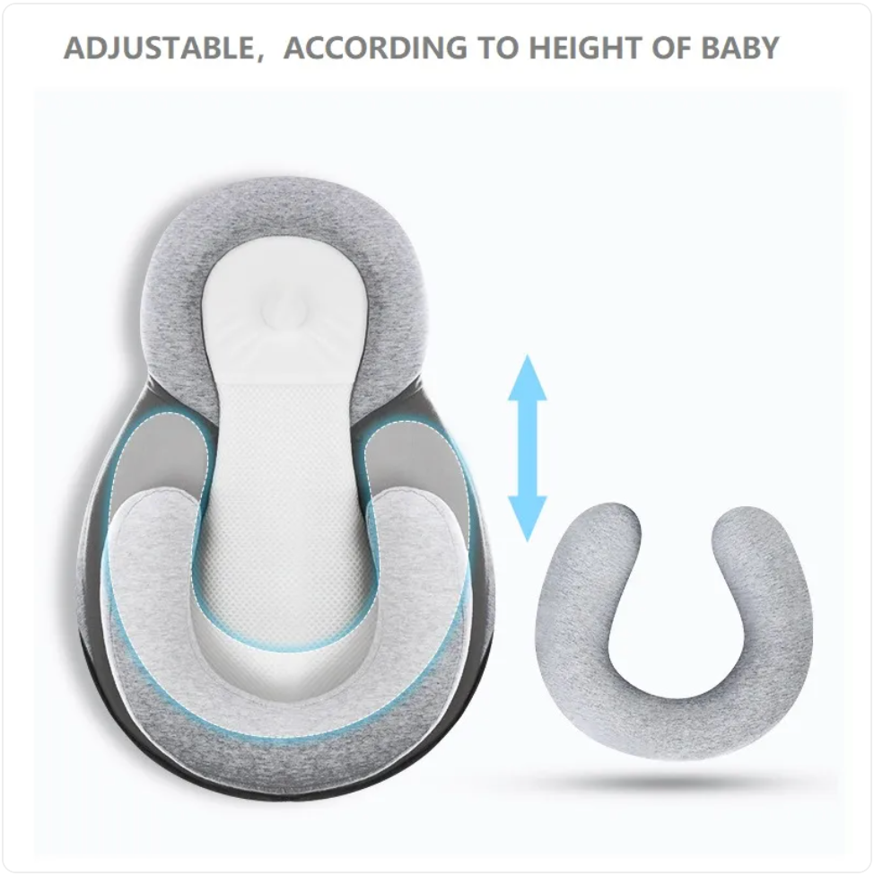 The Womb Comfort Pillow — Memory Foam Anti-Spit Up Baby Pillow
