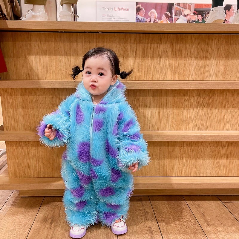 The Little One Romper — Hooded Animal Baby Jumpsuit