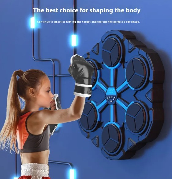 The Champion Target — Bluetooth Boxing Trainer with Music & LED