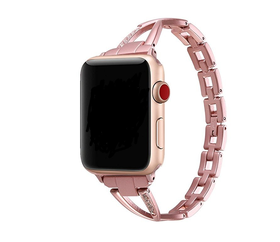 The Diamond Link Band — X-Type Stainless Steel Apple Watch Band