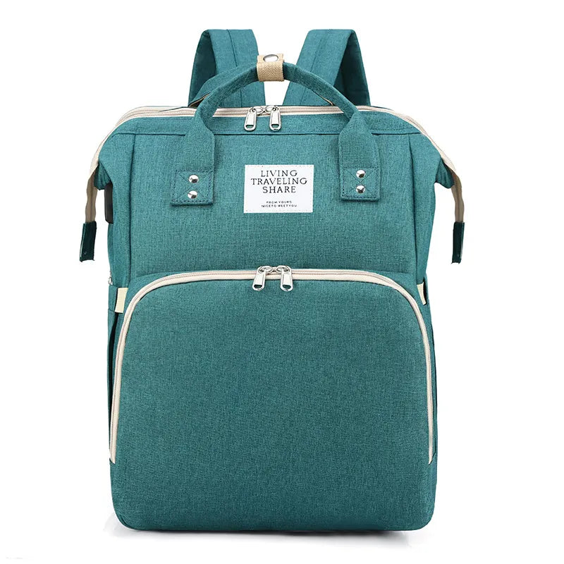 The Maison Mama Bag — Large-Capacity Luxury Diaper Backpack